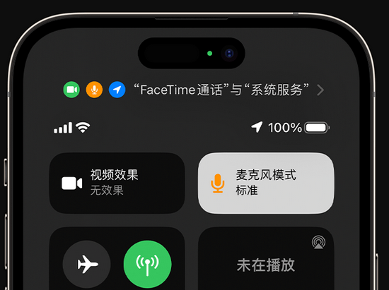 麻章苹果授权维修网点分享iPhone在通话时让你的声音更清晰 