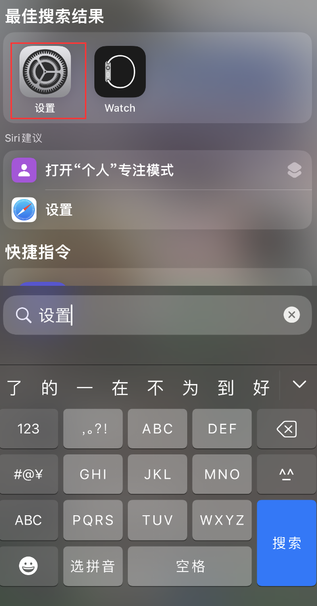 麻章苹果手机维修分享：iPhone 找不到“设置”或“App Store”怎么办？ 