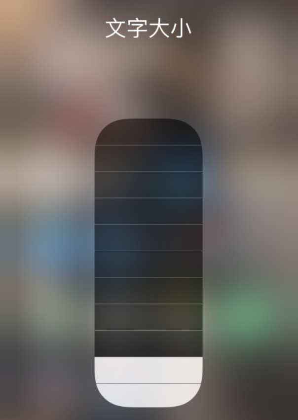 麻章苹果手机维修分享小技巧：在 iPhone 控制中心快速调节字体大小 